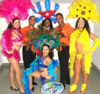 Tropicalshow kubai táncshow